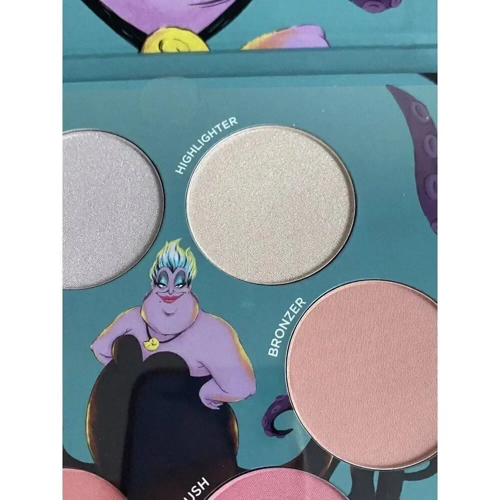 Disney Villains URSULA Complexion Palette Bronzer Highlighter Blush 6 Shades NEW